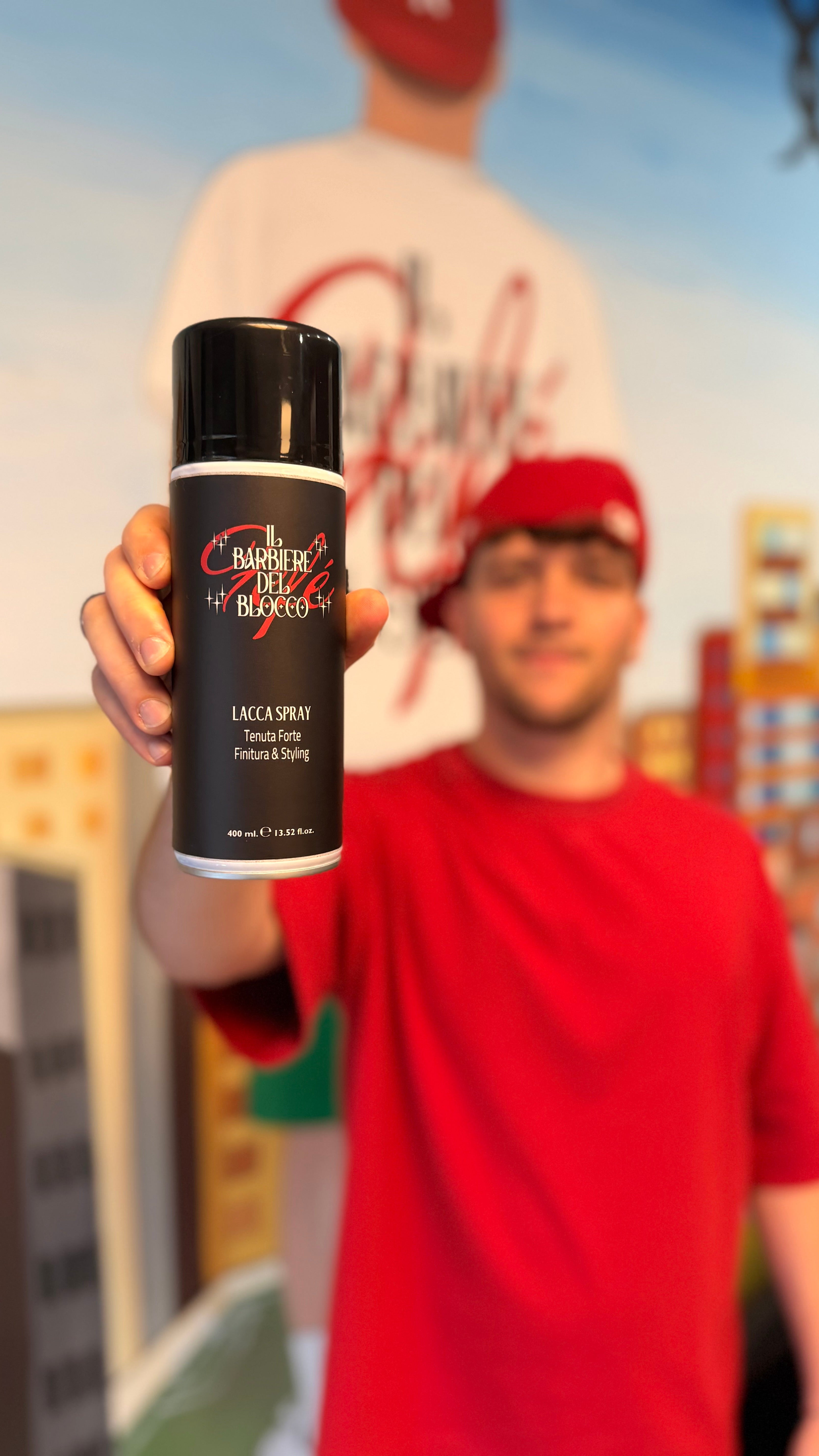 Lacca Spray Barbiere del Blocco