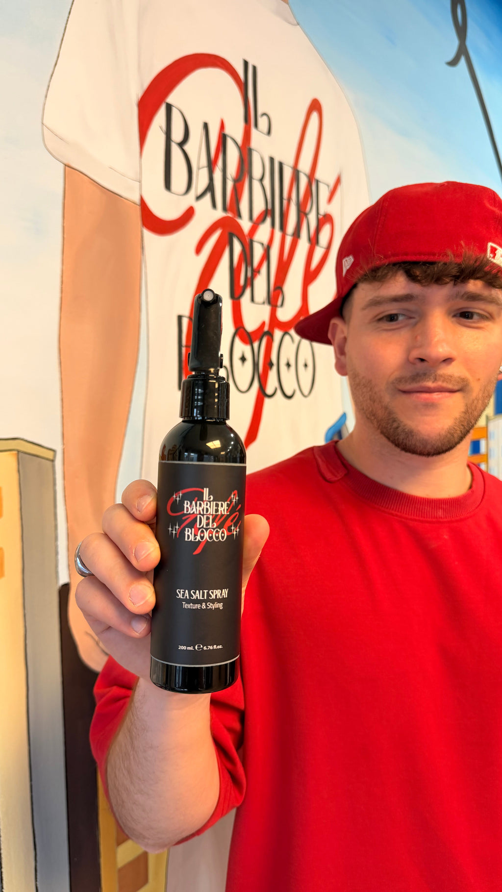 Sea Salt Spray Barbiere del Blocco